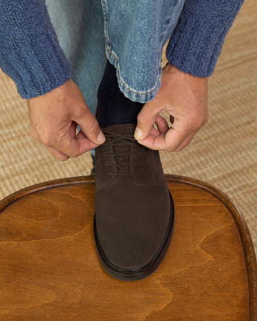Derbies En Daim Pour Homme Velasca derbies-en-daim-pour-homme-velasca