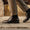 Our couleur naturelle cuir de veau Cumenda derbies - Wear picture 1