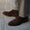 Our marron foncé cuir de veau Gavascion chelsea boots - Wear picture 1
