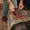Our couleur naturelle cuir de veau Pastissee bottes lacées - Wear picture 3
