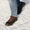 Our couleur naturelle daim Resegott chaussures de marche - Wear picture 1
