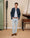Our Bleu délavage clair denim comfort (98% coton denim, 2% élasthanne) Maruggio slim jeans - Picture 1 - Velasca