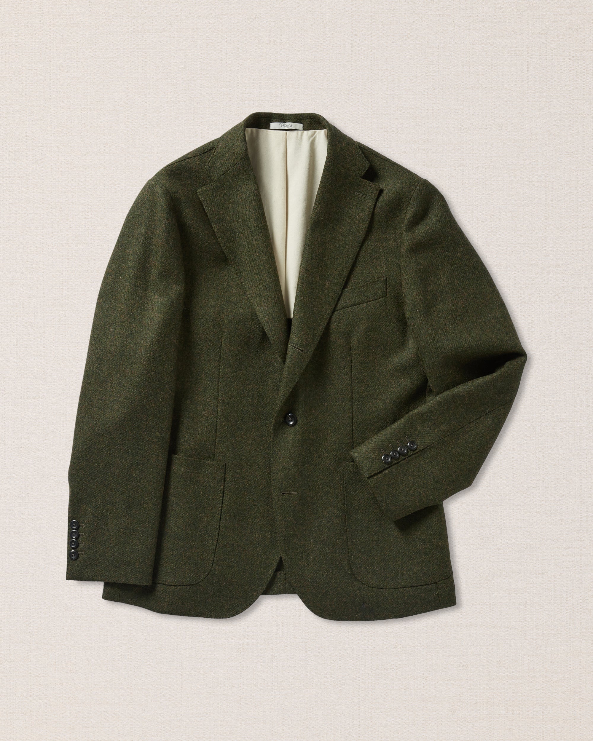 Veste De Concours équitation Caldene - Laine Vert Foncé - Taille 10 Longues - Occasion