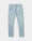 Our Bleu délavage clair denim comfort (98% coton denim, 2% élasthanne) Maruggio slim jeans - Picture 4 - Velasca