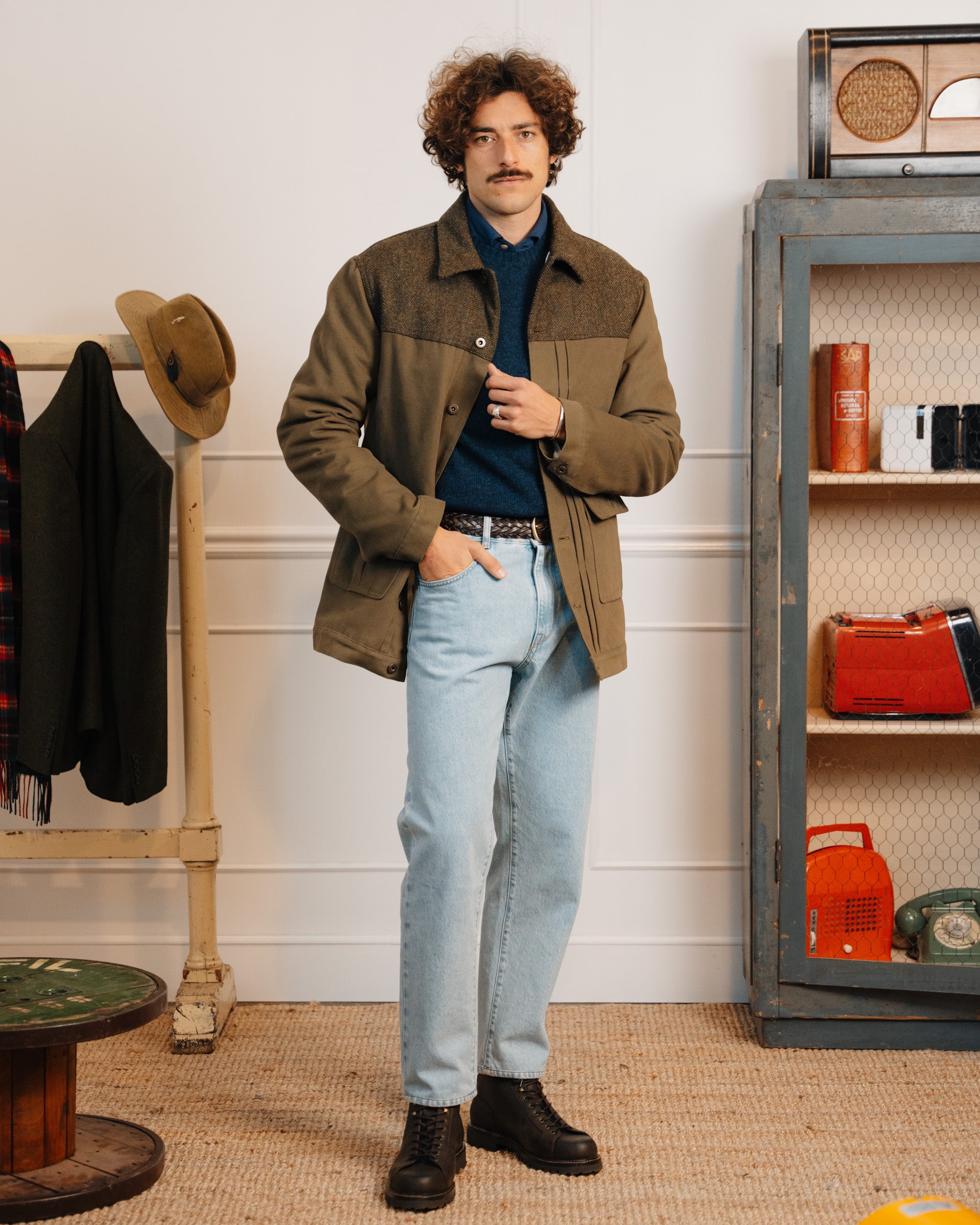 Jean MSGM Denim Léger Lavage Taille 31 Jambe Fine Droite - Occasion Très Bon état, Italie