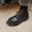 Our noir daim Coverta protège chaussure - Wear picture 1