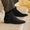 Our noir cuir de veau Gavascion chelsea boots - Wear picture 4