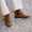Our couleur naturelle cuir de veau Gavascion chelsea boots - Wear picture 3