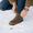 Our couleur naturelle daim Resegott chaussures de marche - Wear picture 3
